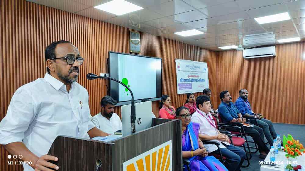 ONE DAY WORKSHOP ON GROUND WATER CONSERVATION
